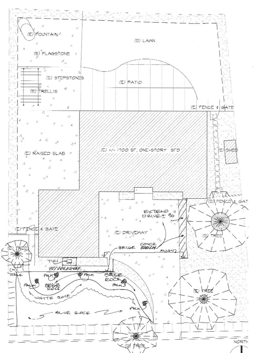 McCann Residence Landscape, Goleta